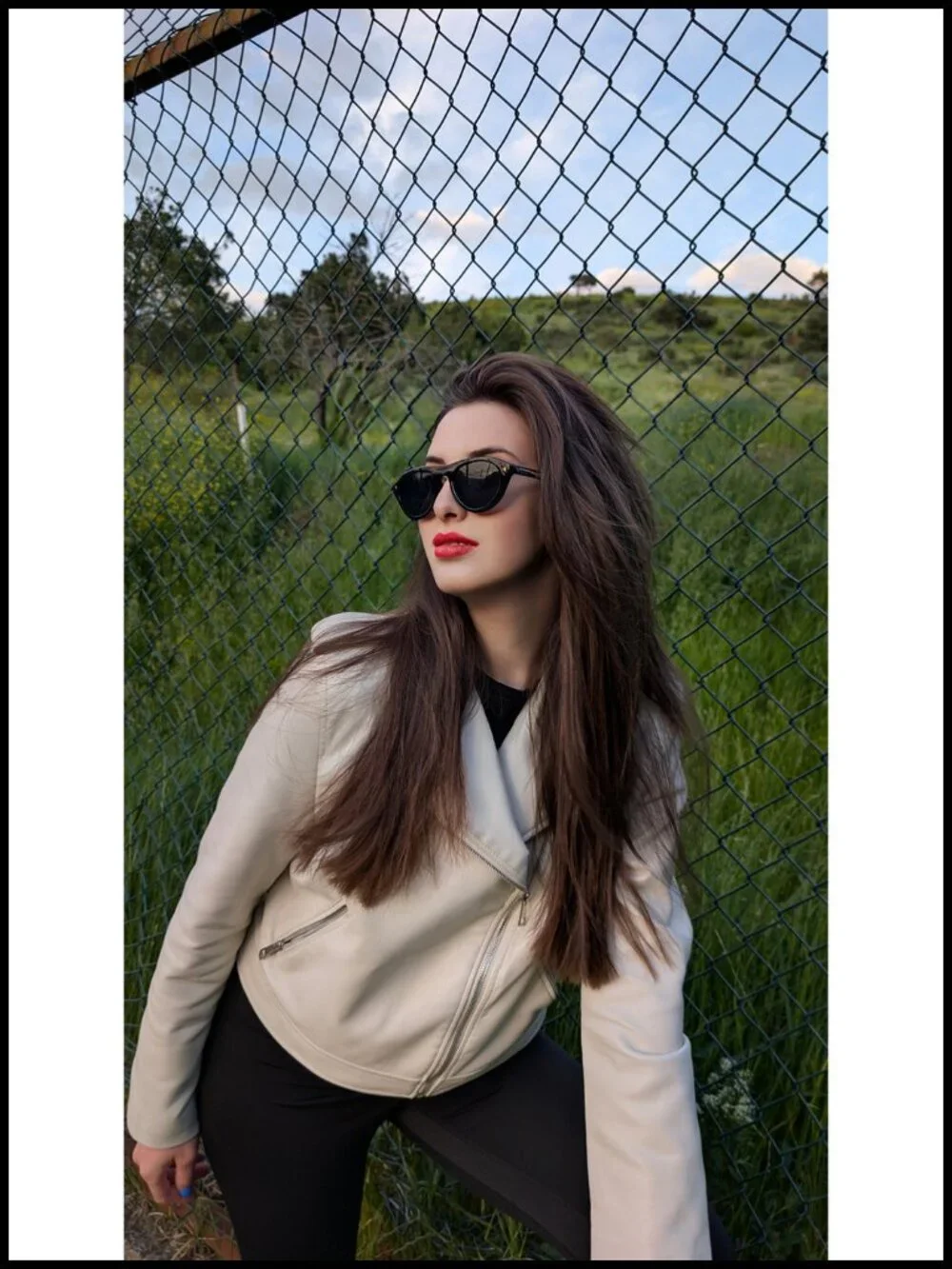 Retro Oval Cat Eye Sunglasses with UV400 Protection for Women